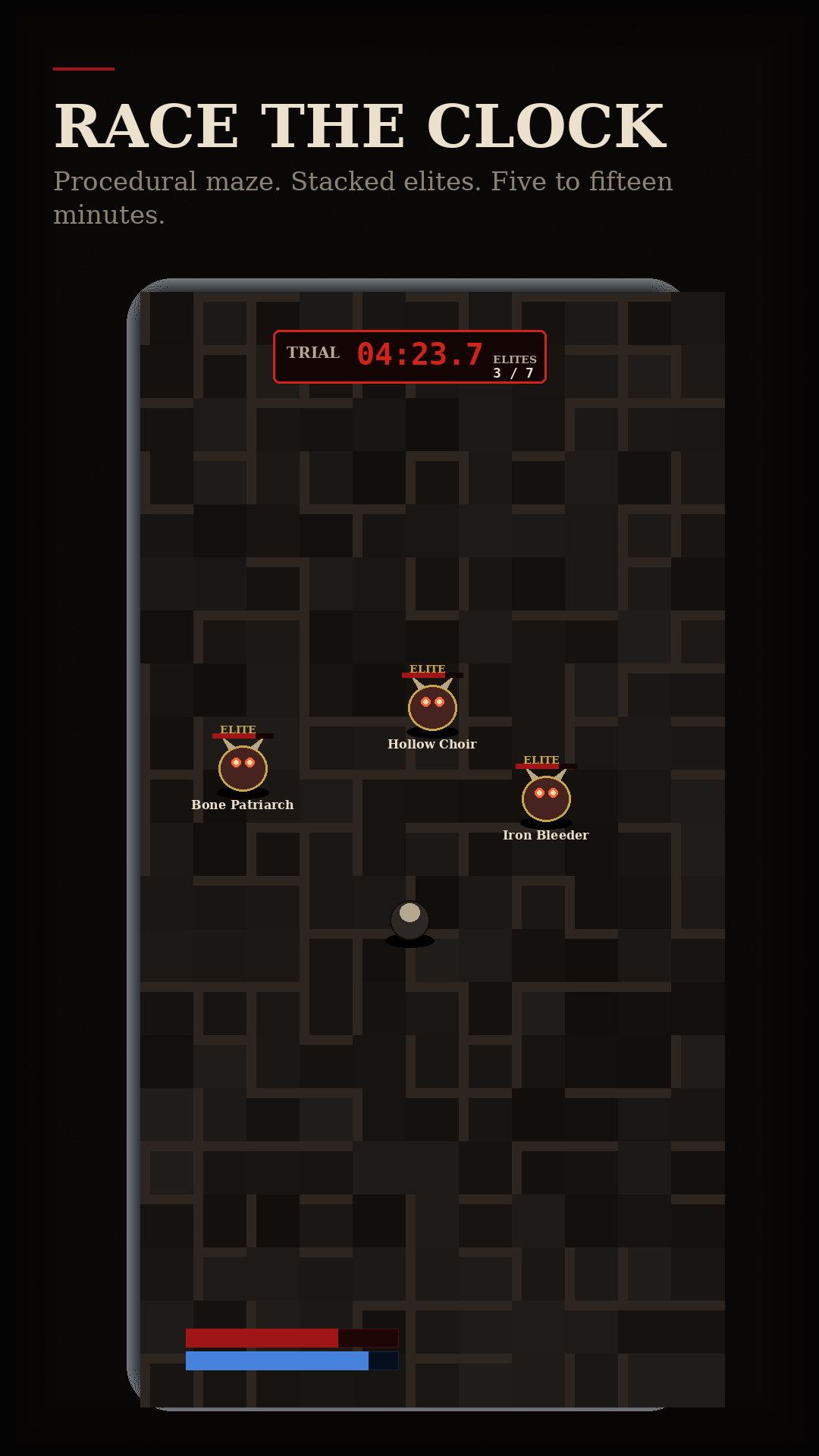 Mid-trial maze